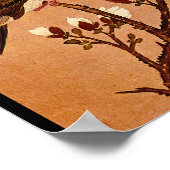 Poster Turtledove sur Flower Branch_L'Orient (Coin)