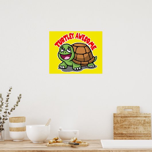 Poster Turtley Awesome (Cuisine)