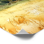 Poster Tuscany Italy Lemons Wedding Welcome Sign (Coin)