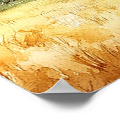 Poster Tuscany Rustic Country Wedding Welcome Sign (Coin)