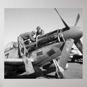 Poster Tuskegee Airmen : 1945