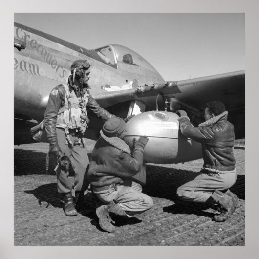 Poster Tuskegee Tfaible : 1945 (Devant)