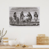 Poster Tuski et Mahlemuts Trading for Oil (Cuisine)