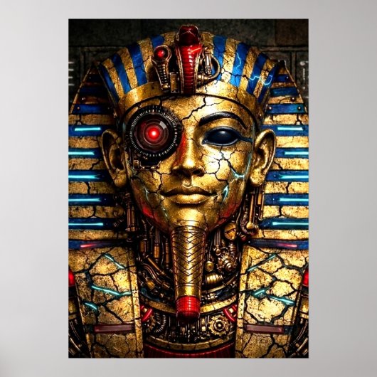 Poster Tutankhamun 2.0: The Cyber King (Devant)