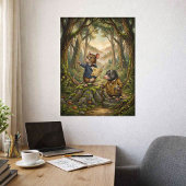 Poster Tux & Twitch Le Voyage Commence