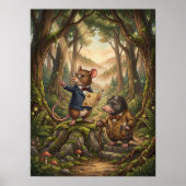 Poster Tux & Twitch Le Voyage Commence (Devant)