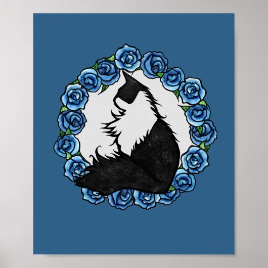 Poster Tuxedo Chat Love (Devant)