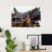 Poster Tuy Hoa AFB Vietnam 1969 Imprimer A (Bureau à domicile)