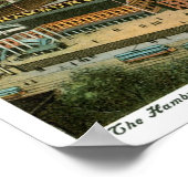 Poster Tuyaux de ligne d'Amérique de Hambourg (Coin)