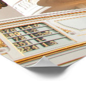 Poster Tuyaux d'orgue d'église (Coin)