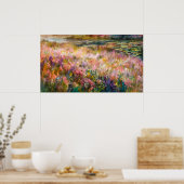 Poster *~* TV2 Ethérée Fleurs sauvages Pond Lily Pads Art (Cuisine)