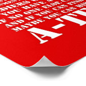 Poster TV rétro inspirée d'une équipe (Coin)