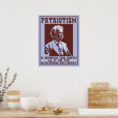 Poster Twain - Patriotisme (Cuisine)