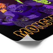 Poster Twear Tee's Monster Mash Costume d'Halloween Fun M (Coin)
