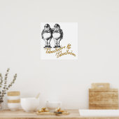 Poster Tweedledum & Tweedledee (Cuisine)