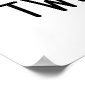 Poster Tweethearts Funny Inséparables Pun (Coin)