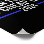 Poster Tweets et essence bon marché drôle 2024 Pro Trump  (Coin)