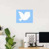 Poster Tweets mignons (Bureau à domicile)