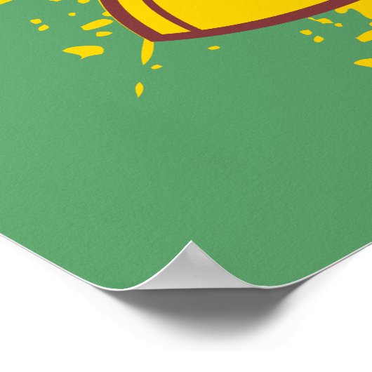 Poster Tweety avec nom (Coin)