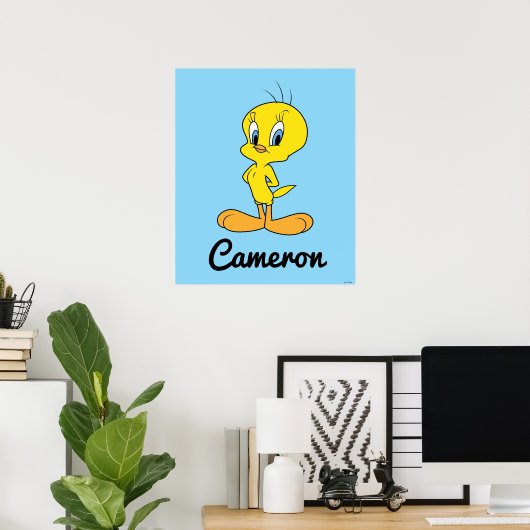 Poster TWEETY™ | Clever Bird Personalized (Bureau à domicile)