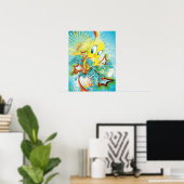 Poster Tweety In Blue Wave (Bureau à domicile)
