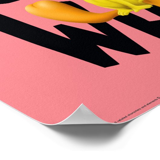 Poster TWEETY™ - Mignon ou quoi? (Coin)