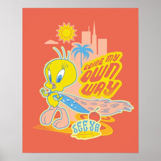 Poster TWEETY™ - Mon propre chemin (Devant)