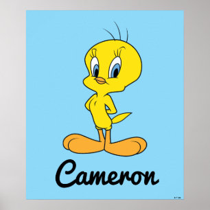 Poster TWEETY™   Oiseau Intelligent Personnalisé