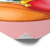 Poster Tweety tenant un cœur (Coin)