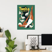 Poster Tweka maillot de bain et (Bureau à domicile)