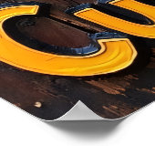 Poster Twilight Bandit : Raccoon au coucher du soleil (Coin)