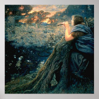 “Twilight Fantasy” d'Edward Robert Hughes
