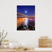 Poster Twilight, George Washington BridgePalisades, NON. (Cuisine)