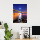 Poster Twilight, George Washington BridgePalisades, NON. (Bureau à domicile)