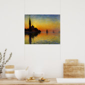 Poster Twilight, Venise - Réflexions chatoyantes (Cuisine)