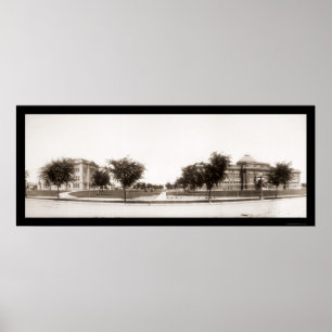 Poster Twin Falls Court House Photo 1913