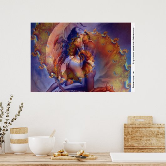 Poster Twin Flame Love (Cuisine)