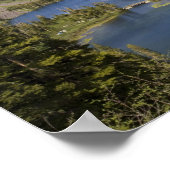 Poster Twin Lakes à Mammoth (Coin)