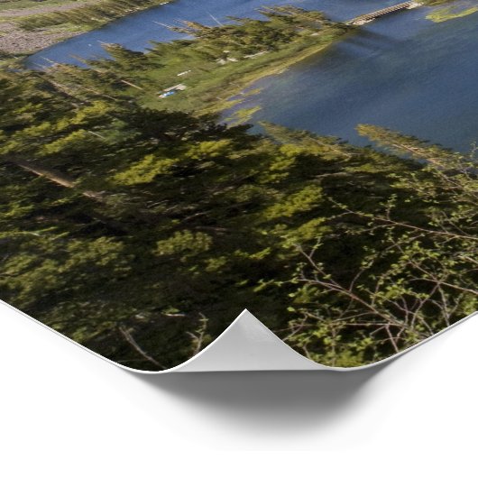 Poster Twin Lakes à Mammoth (Coin)