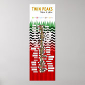 Poster Twin Peaks : avant et après (Devant)