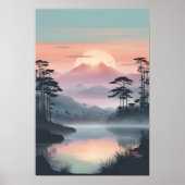 Poster Twin Peaks sous le soleil rosé (Devant)
