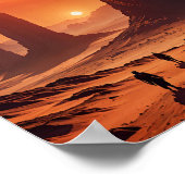 Poster Twin Suns sur Desert Planet (Coin)