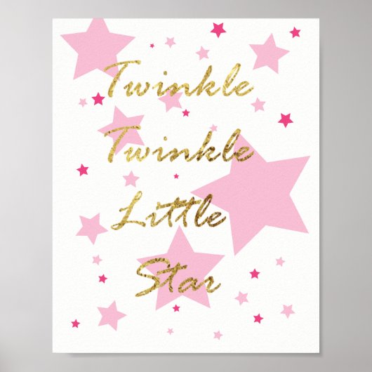 Poster Twinkle (Devant)
