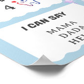 Poster Twinkle brillant étoile 1ère année Anniversaire Ja (Coin)