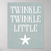 Poster Twinkle Twinkle (Devant)