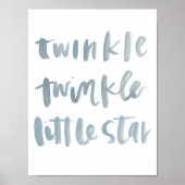 Poster Twinkle, Twinkle Little Star Art Print (Devant)