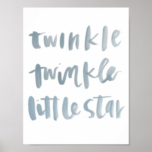Poster Twinkle, Twinkle Little Star Art Print (Devant)