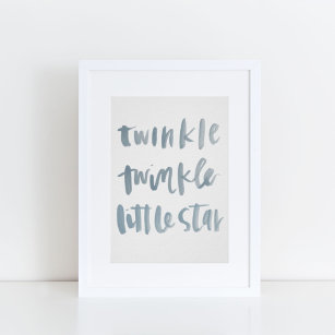 Poster Twinkle, Twinkle Little Star Art Print
