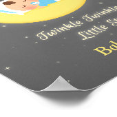 Poster Twinkle Twinkle Little Star Baby Nursery Décor (Coin)