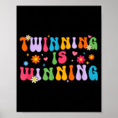 Poster Twinning Is Winning Twin Day Srit Week Friend  (Devant)